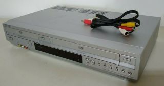 Sony Slv - D370p Dvd/vhs Player Hi - Fi Vcr Recorder Combo No Remote