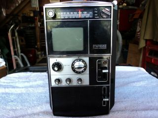 Symphonic Electronic Corp - Portable Mini Tv Radio Cassette Vintage And Rare