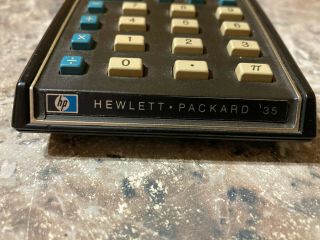VTG HP Hewlett Packard 35 Scientific Calculator Computer 2