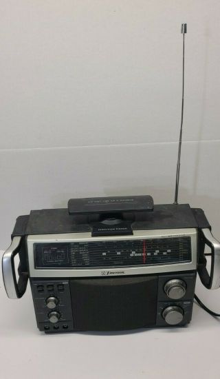 Vintage Emerson Multi Band Shortwave Radio Mbr - 1 Direction Finder Am Fm Cb Tv