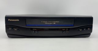 Panasonic Pv - 451k Vhs Vcr Recorder Player | 4 Head Hifi Stereo &