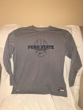 Nike Penn State Nittany Lions Mens Large Football Athletic Shirt