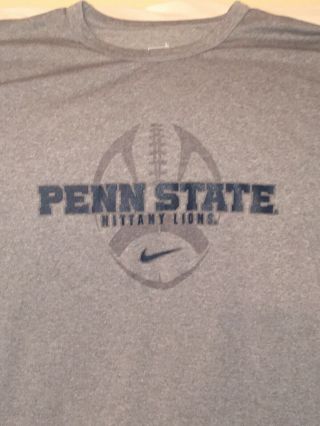 Nike Penn State Nittany Lions Mens Large Football Athletic Shirt 2