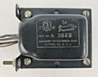 Vintage Stancor A - 3873 Plate Modulation Transformer Tube Audio