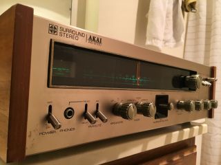 Vintage Akai Surround Sound As - 8100 Silver - Rare