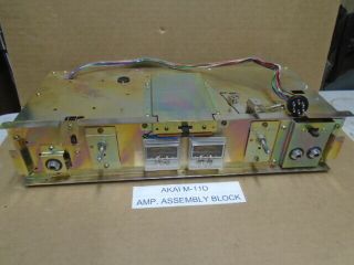 Akai Gx - M - 11d M - 11d Reel To Reel Amp.  Assembly Block