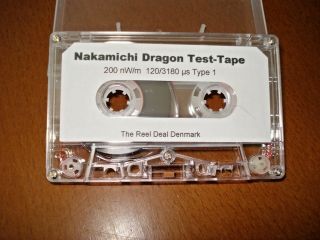 Calibration / Reference/azimuth Tape For Nakamichi Dragon Or 480 / Bx - 1 Decks