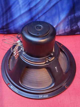 Rola Jenson Era Field Coil Speaker 12 " 700 Ohm 1956 8 Ohm Vc Tube Amp Video
