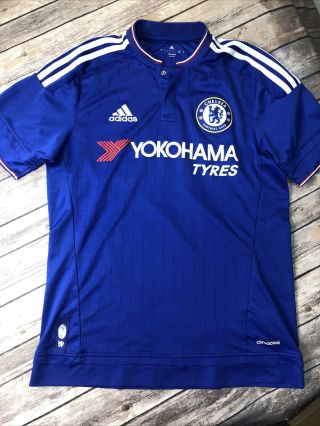 Chelsea Adidas Climacool Blue Home Football Soccer Jersey Youth Small (cp)