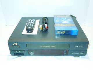 Vintage Jvc Vcr Player/recorder Hr - A41u; Complete.