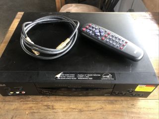 Rca Vr622hf 4 - Head Accusearch Vcr/vhs Player & Recorder,  Cable & Remote