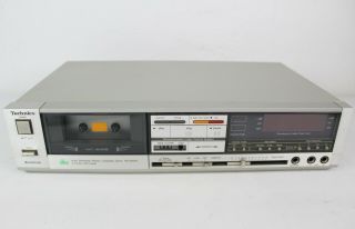 Vintage Technics Auto Reverse Stereo Cassete Deck Player Rs - B48r