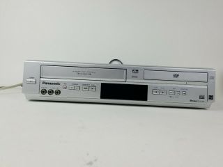 Panasonic Pv - D4744s 4 - Head Hi - Fi Stereo Combo Vhs/dvd Player (, No Remote)