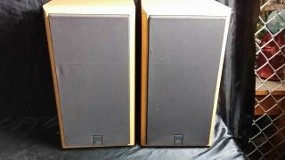 Set Of Jbl 2600 Speakers Vintage Stereo Bookshelf 8 Ohm 100w