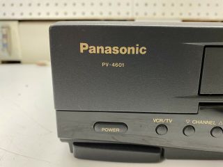 Panasonic VCR PV - V4601 4 Head Hi - Fi Stereo Omnivision VHS Recorder VCR 3
