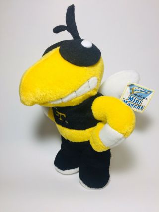 Georgia Tech Yellow Jackets Buzz Authentic Mini Mascot College Plush Stuffed 9”