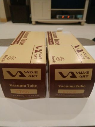 2 Kt66,  Valve Art,  Vacuum Tubes,  Matched Pair,  Power Tube,  Two Pack.