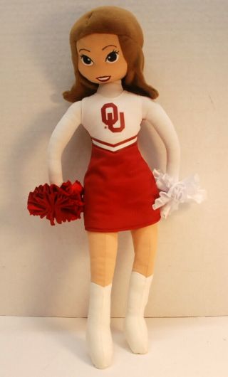 Oklahoma Sooners 16” Plush Cheerleader Bleacher Creatures This Toy Is Perfect