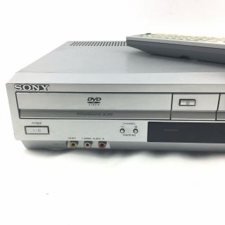 Sony SLV - D370P DVD Player VCR Recorder Combo With Remote VHS 2
