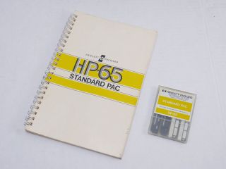 Hewlett Packard Standard Pac For Hp - 65 Rpn Scientific Calculator