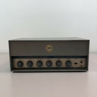 Vintage Grommes 3m Tube Power Amplifier Licensed By Western Electric 7868 Guitar