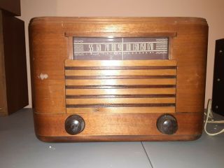 Vintage Mid - Century Ge Cp - 809 Tube Radio