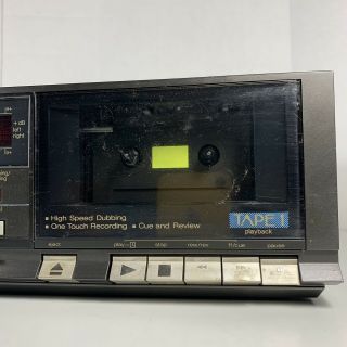 Vintage Technics RS - B11W Stereo Dual Cassette Tape Deck Player Recorder | 3