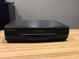 Panasonic Pv - V4540 Vcr Vhs Player Recorder 4 Head Omnivision