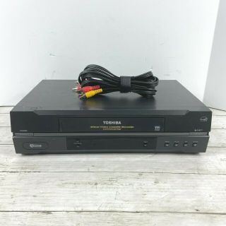 Toshiba W - 422 4 Head Vcr Vhs Video Cassette Recorder Player No Remote