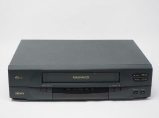 MAGNAVOX VRU242AT01 VHS VCR Player Recorder No Remote 2