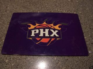 Phoenix Suns 8 1/2 X 11 1/2 Metal Sign