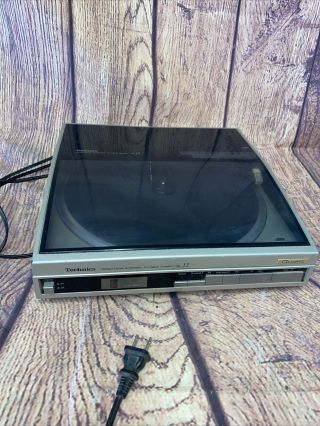 Vintage Technics Sl - J2 Linear Tracking Turntable For Parts/repair
