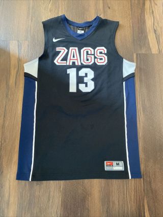 Gonzaga Zags University Bulldogs Basketball Nike Jersey M Men’s