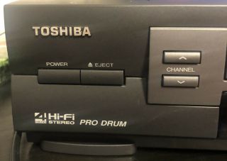 TOSHIBA W - 603 VCR VHS Player/Recorder,  - No Remote 2