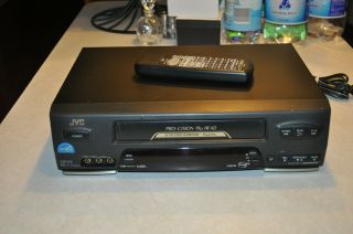 Jvc Hr - Vp653u Procision 4 - Head Hq Vhs Hi - Fi Vcr Video Cassette Recorder & Remote