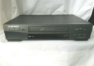 Mitsubishi Hs - U746 Video Cassette Recorder Vhs Player (no Remote)