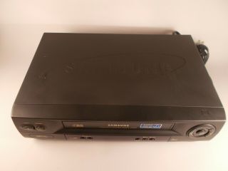 Samsung VR8060 VCR 4 Head VHS Player No Remote - and 2