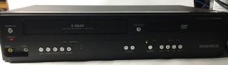 Magnavox Video Cassette Recorder & Dvd Player Combo Model Dv220mw9 Vhs Vcr