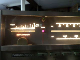 Harman/kardon Hk - 560 Dc Amp Receiver 2x40w 1979 Not Perfect