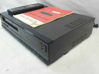 Magnavox VCR VHS Player VR9655AT01 With Remote.  JM - 0742 2
