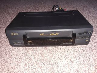 SV2000 SVB106AT21 VCR 4 Head Hi - Fi VHS Video Cassette Player Recorder 3