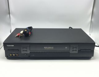 Toshiba W - 603 Vcr Vhs Player/recorder - No Remote