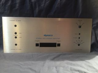 Dynaco Stereo 400 Power Amplifier Face Plate