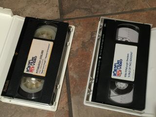 Pittsburgh Steelers NFL Films VHS: 70s Bowls,  “Steelers’ 50 Seasons,  ” more 3