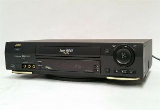Jvc Hr - S3800u Vhs Et Svhs Video Cassette Recorder Vcr Plug N Play