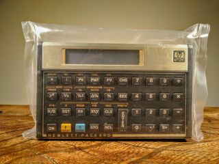 Vintage Hewlett Packard Hp 12c Financial Scientific Calculator