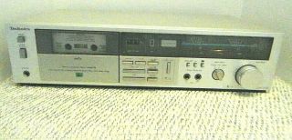 Technics Rs - M227x Cassette Deck Tape Player Vintage Made In Japan Vintage Rare