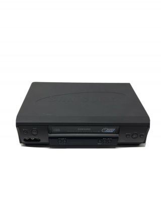 Samsung Vr8160 Hi - Fi Stereo 4 - Head Vcr Vhs Video Cassette Player Recorder