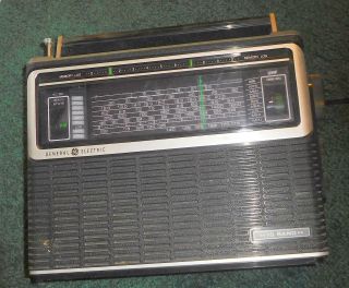 Vintage Ge General Electric 10 Band Monitor Radio Sw Receiver Model 7 - 2970