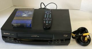 Panasonic Quasar Vhq - 940 4 - Head Vcr Vhs Player Universal Remote & Tape